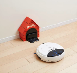 AQUA PEANUTS スヌーピー ロボットクリーナー 掃除機 ドックハウス付 AQUA PEANUTS スヌーピー ロボットクリーナー 掃除機 ドックハウス付